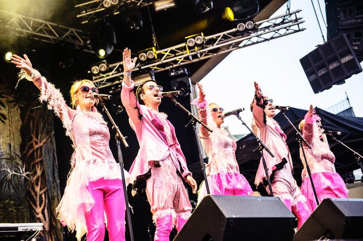 2014-08-21 - Electric Banana Band från Gröna Lund, Stockholm
