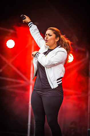 2014-08-29 - Linda Pira, Stor & The Salazar Brothers från Uddevalla Solid Sound, Uddevalla