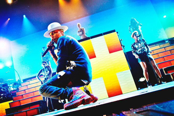 2014-09-13 - Pharrell Williams från Globen, Stockholm