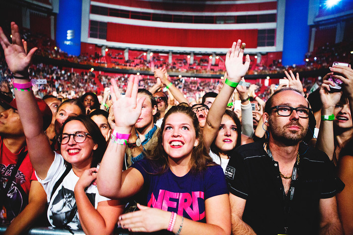 2014-09-13 - Pharrell Williams från Globen, Stockholm