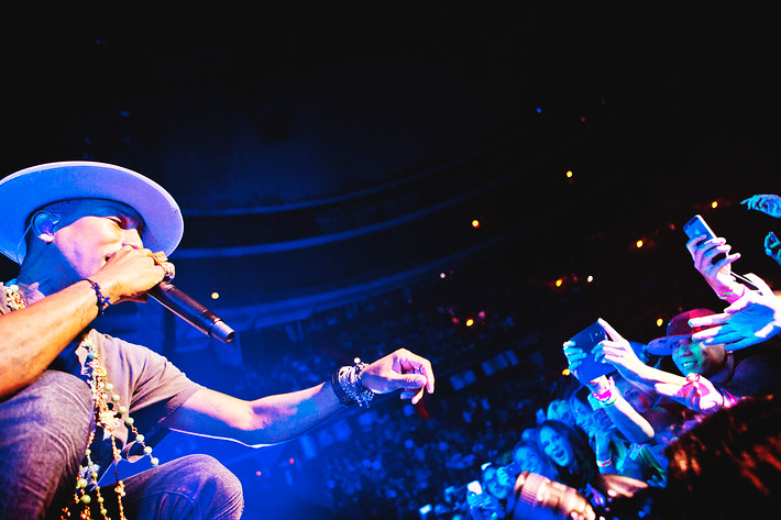 2014-09-13 - Pharrell Williams från Globen, Stockholm