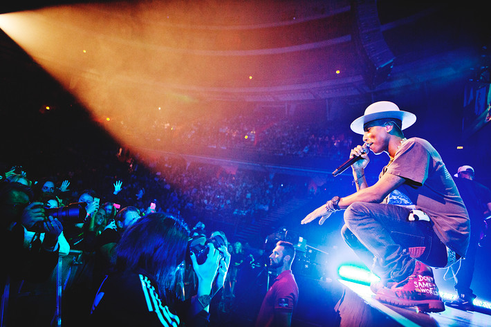 2014-09-13 - Pharrell Williams från Globen, Stockholm