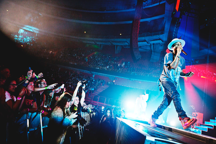 2014-09-13 - Pharrell Williams från Globen, Stockholm