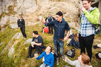 2014-07-12 - Områdesbilder från Trænafestivalen, Træna