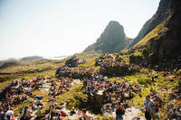 2014-07-12 - Områdesbilder från Trænafestivalen, Træna