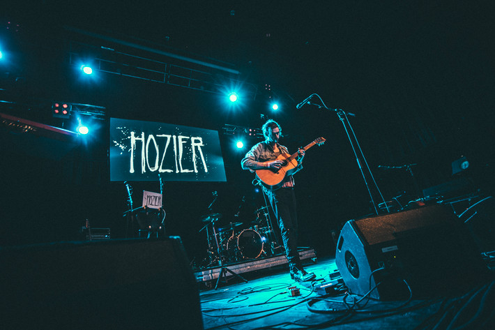 2014-11-09 - Hozier från Harpa Norðurljós, Reykjavik