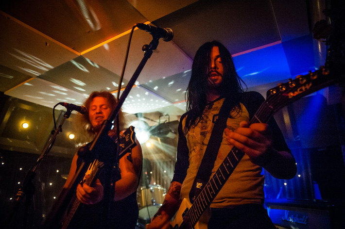 2014-11-28 - Devil's Gun från Kafé de luxe, Växjö