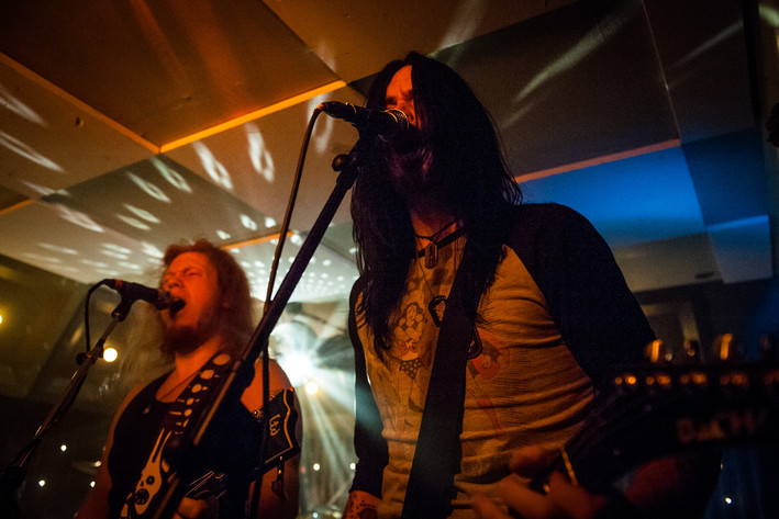 2014-11-28 - Devil's Gun från Kafé de luxe, Växjö