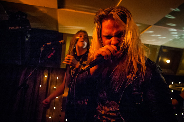 2014-11-28 - Devil's Gun från Kafé de luxe, Växjö