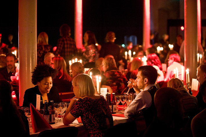2014-12-06 - Alla Kan Äta Julbord - Med Lotta och Erik från Färgfabriken, Stockholm