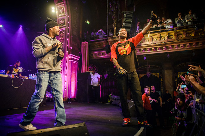 2014-12-07 - Method Man & Redman från Berns, Stockholm