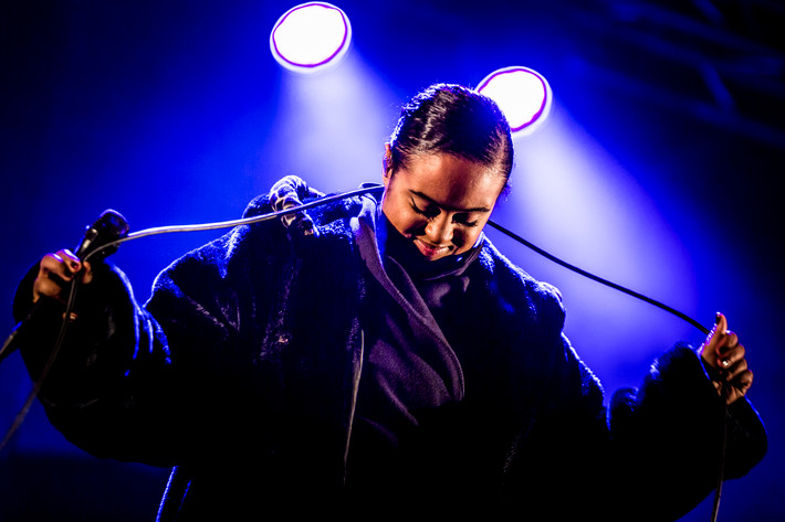 2014-12-13 - Seinabo Sey från Rådhustorget, Umeå