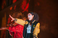 2014-12-13 - Maxida & Mimie Märak från Rådhustorget, Umeå
