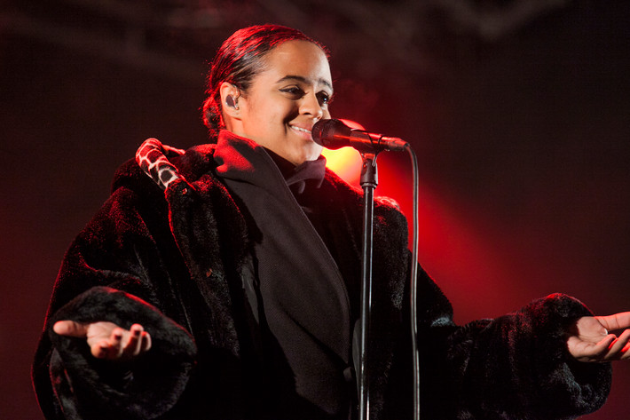 2014-12-13 - Seinabo Sey från Rådhustorget, Umeå