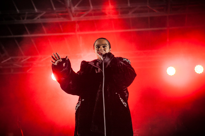 2014-12-13 - Seinabo Sey från Rådhustorget, Umeå