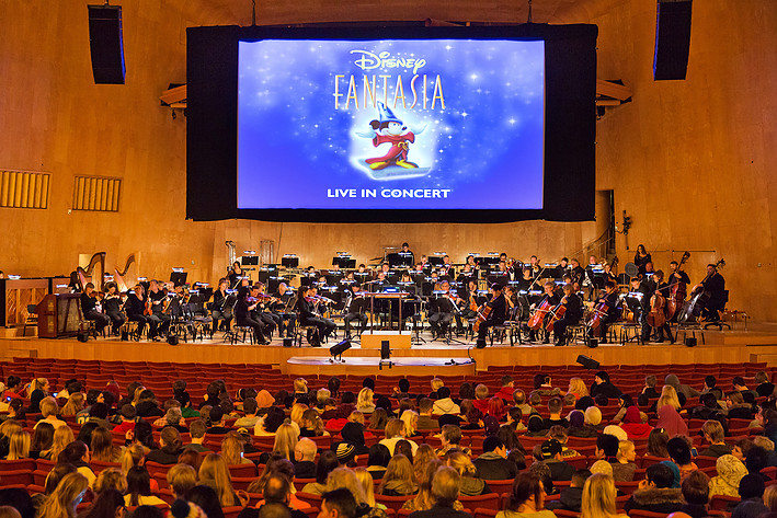 2015-01-29 - Göteborgs Symfoniker med Disney Fantasia från Konserthuset, Göteborg
