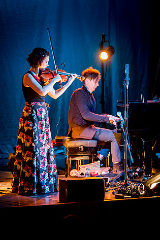 2015-02-02 - Hilary Hahn och Hauschka från Konserthuset, Göteborg