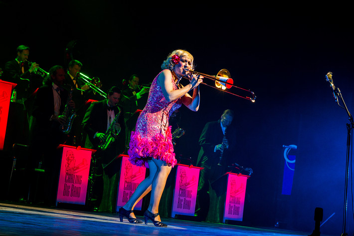 2015-02-02 - Gunhild Carling & Carling Big Band Jazzvarieté från Cirkus, Stockholm