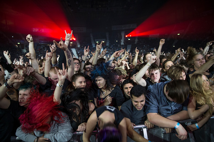 2015-02-11 - Slipknot från Hovet, Stockholm
