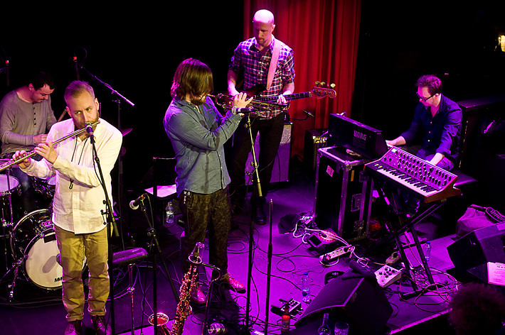 2015-02-13 - Goran Kajfes Subtropic Arkestra från Fasching, Stockholm