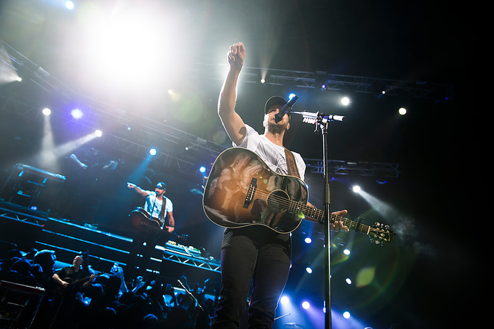 2015-02-28 - Luke Bryan från Globen, Stockholm