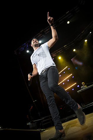2015-02-28 - Luke Bryan från Globen, Stockholm
