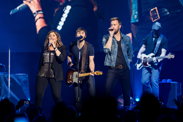 2015-03-01 - Lady Antebellum från Globen, Stockholm
