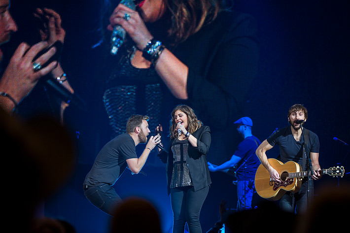 2015-03-01 - Lady Antebellum från Globen, Stockholm