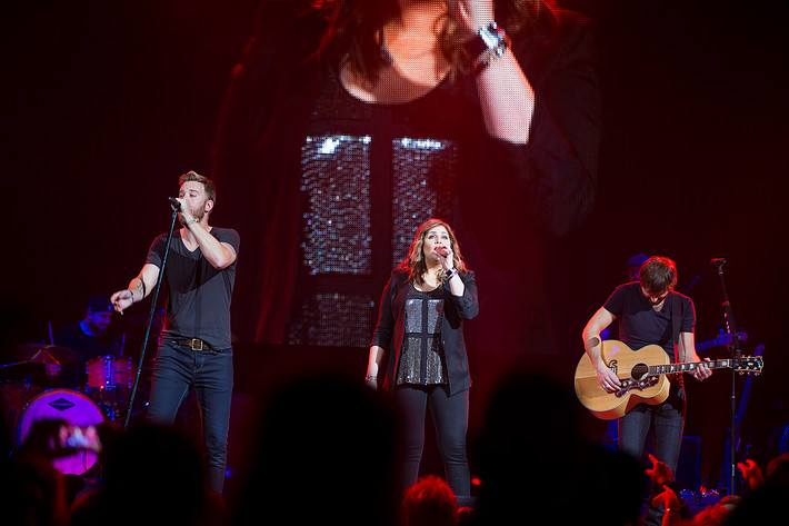 2015-03-01 - Lady Antebellum från Globen, Stockholm