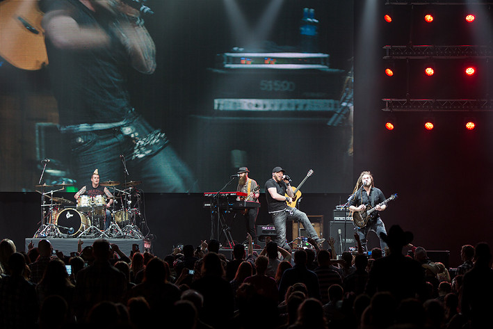 2015-03-01 - Brantley Gilbert från Globen, Stockholm