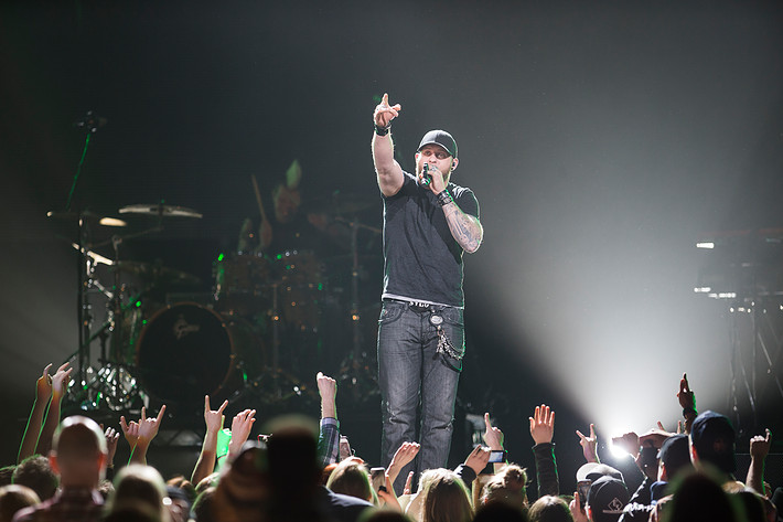 2015-03-01 - Brantley Gilbert från Globen, Stockholm