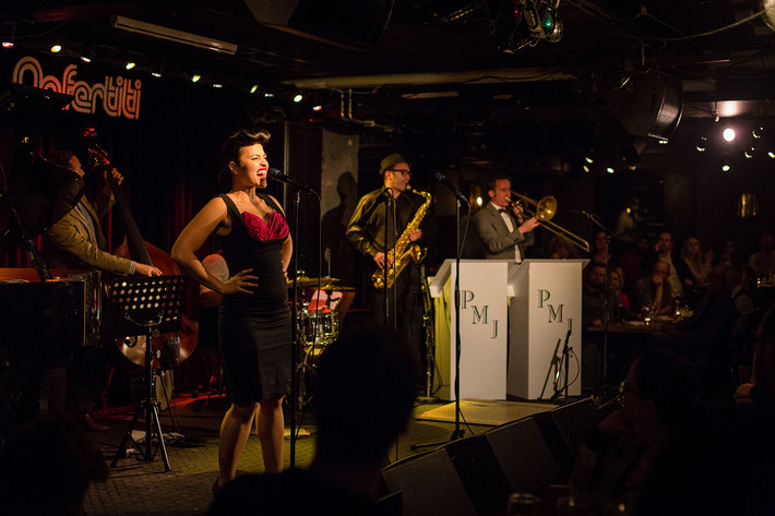 2015-03-04 - Postmodern Jukebox från Nefertiti, Göteborg