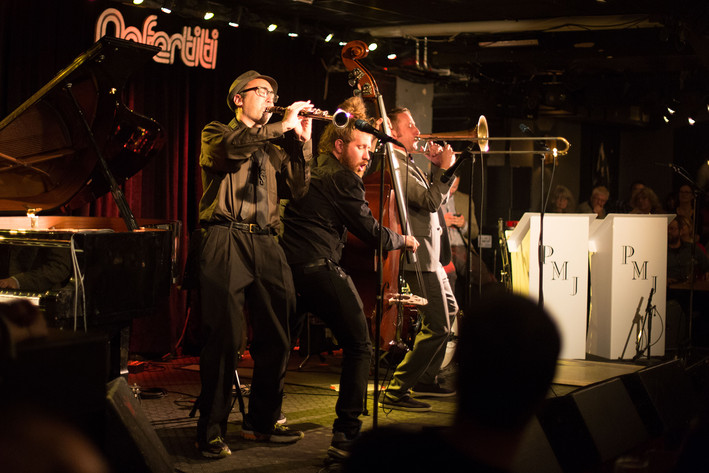 2015-03-04 - Postmodern Jukebox från Nefertiti, Göteborg