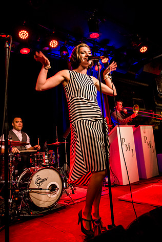 2015-03-05 - Scott Bradlee & Postmodern Jukebox från Fasching, Stockholm