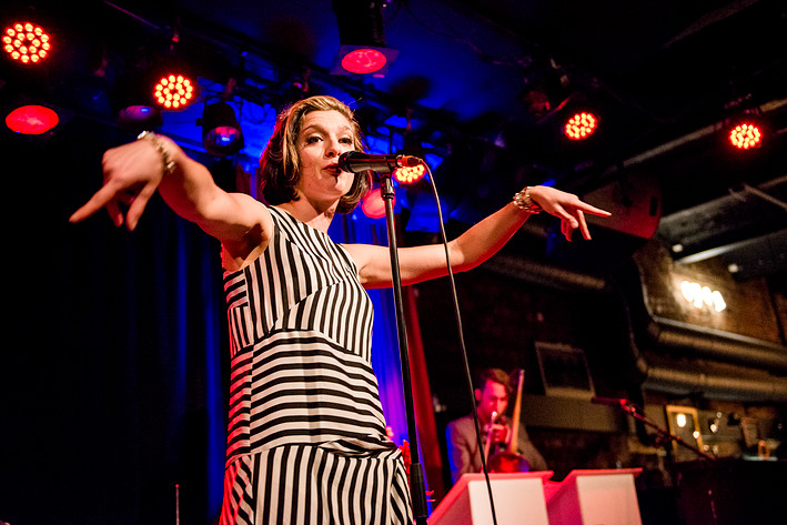 2015-03-05 - Scott Bradlee & Postmodern Jukebox från Fasching, Stockholm