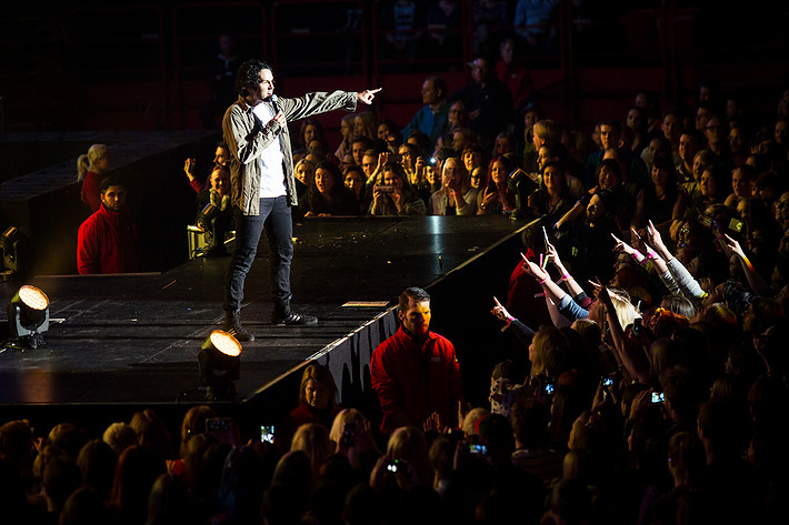 2015-03-21 - Ylvis från Globen, Stockholm