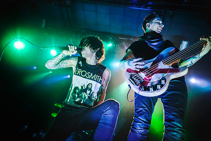 2015-03-25 - Sleeping With Sirens från Trädgår'n, Göteborg