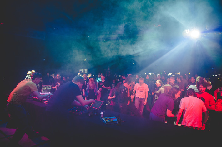 2015-04-05 - Threeway with Ronny från Revision, Saarbrücken