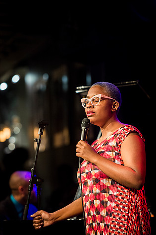 2015-05-16 - Cécile McLorin Salvant från Fasching, Stockholm