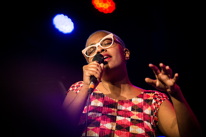 2015-05-16 - Cécile McLorin Salvant från Fasching, Stockholm