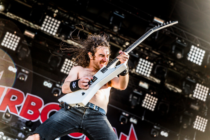 2015-06-04 - Airbourne från Sweden Rock Festival, Sölvesborg