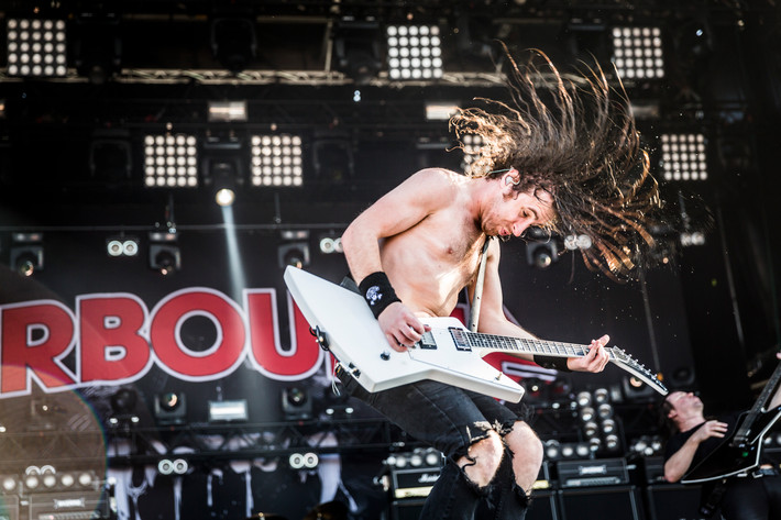 2015-06-04 - Airbourne från Sweden Rock Festival, Sölvesborg