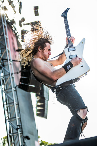 2015-06-04 - Airbourne från Sweden Rock Festival, Sölvesborg