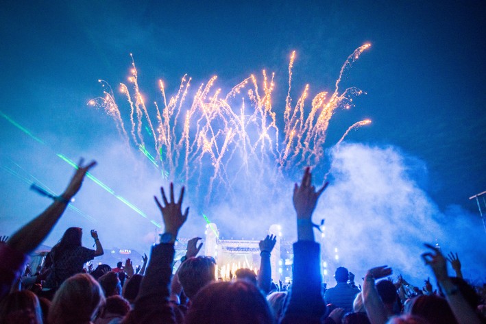 2015-06-12 - Avicii från Summerburst Stockholm, Stockholm