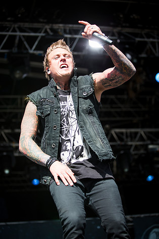 2015-06-25 - Papa Roach från Bråvalla, Norrköping