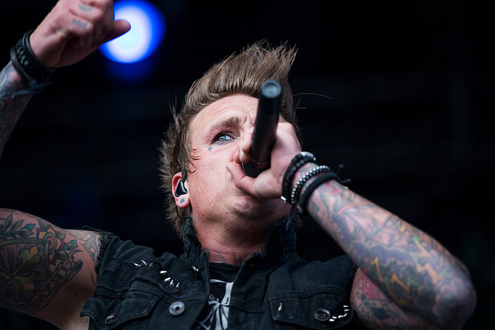 2015-06-25 - Papa Roach från Bråvalla, Norrköping