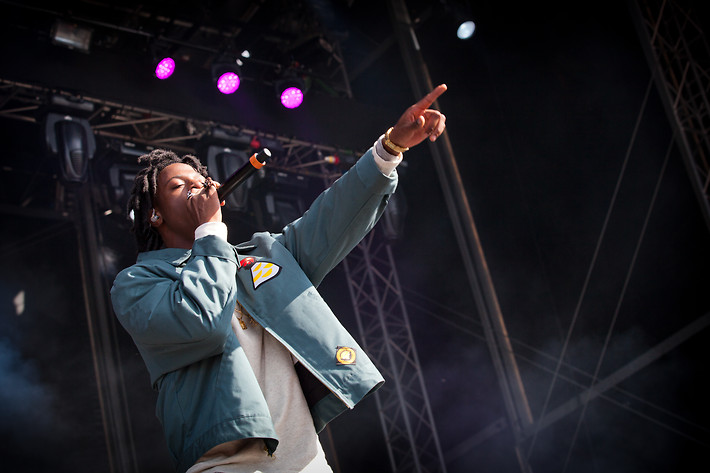 2015-06-25 - Joey Bada$$ från Bråvalla, Norrköping