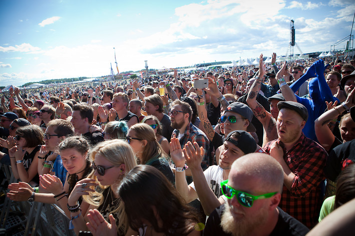 2015-06-27 - The Gaslight Anthem från Bråvalla, Norrköping
