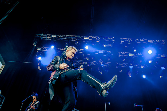 2015-06-28 - Billy Idol från Gröna Lund, Stockholm