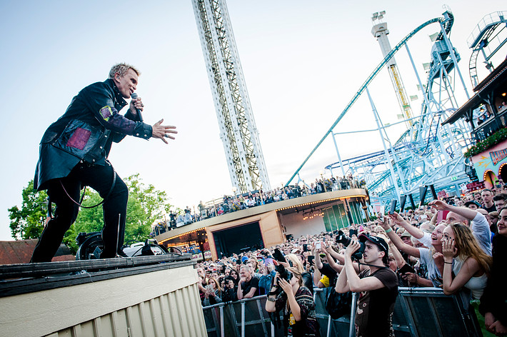 2015-06-28 - Billy Idol från Gröna Lund, Stockholm